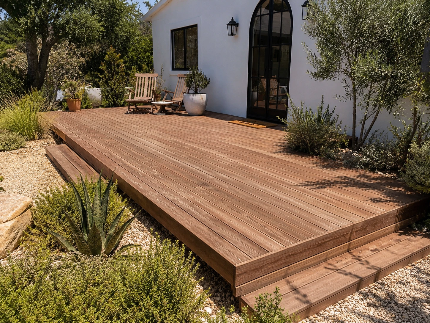 Ground-Level Deck Build — El Segundo, CA