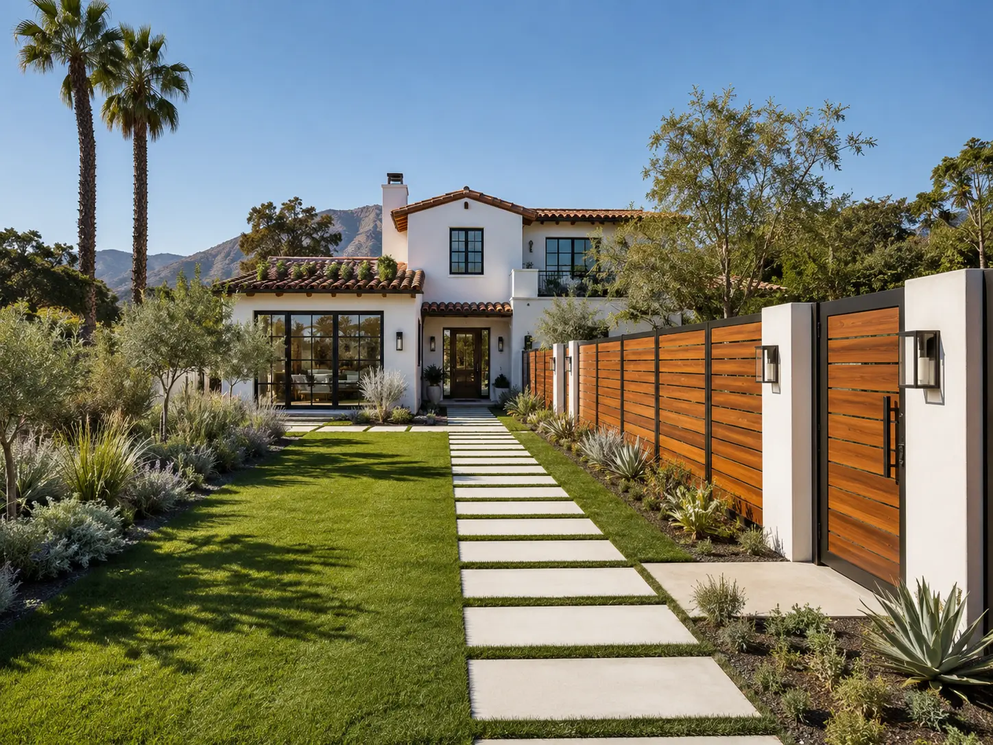 Custom wood fence and gate project by Wood Fence & Gate in El Segundo, CA
