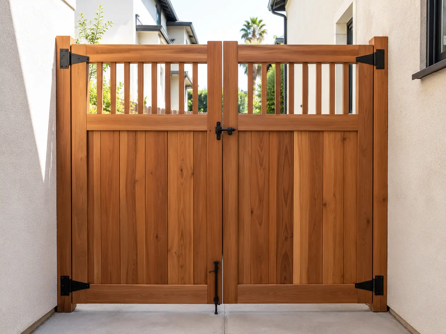Custom Entry Gate — Manhattan Beach, CA