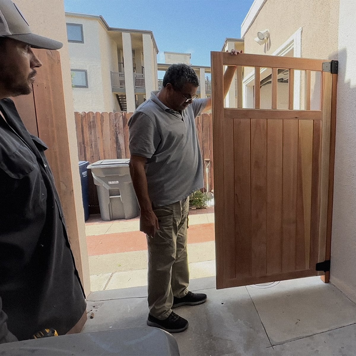 Sam Guirguis, founder of Wood Fence & Gate, El Segundo, CA